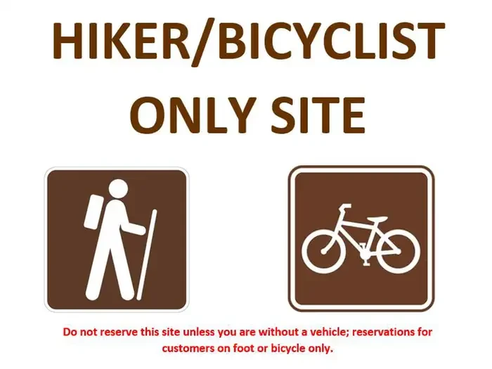 Hiker/Bicylist 40c SHARED