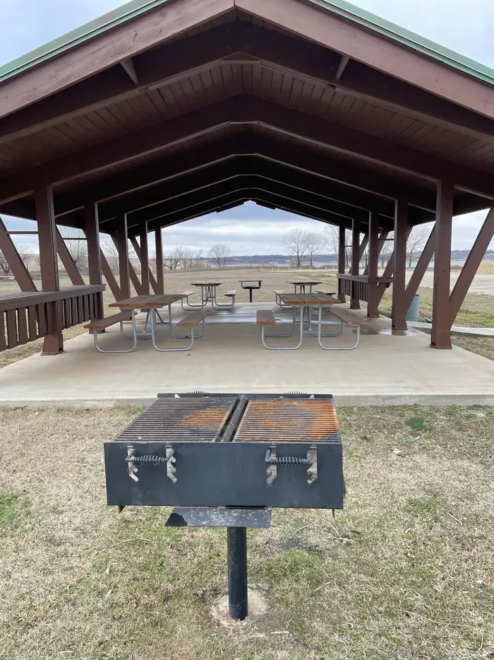 Sandy Beach Pinic Shelter