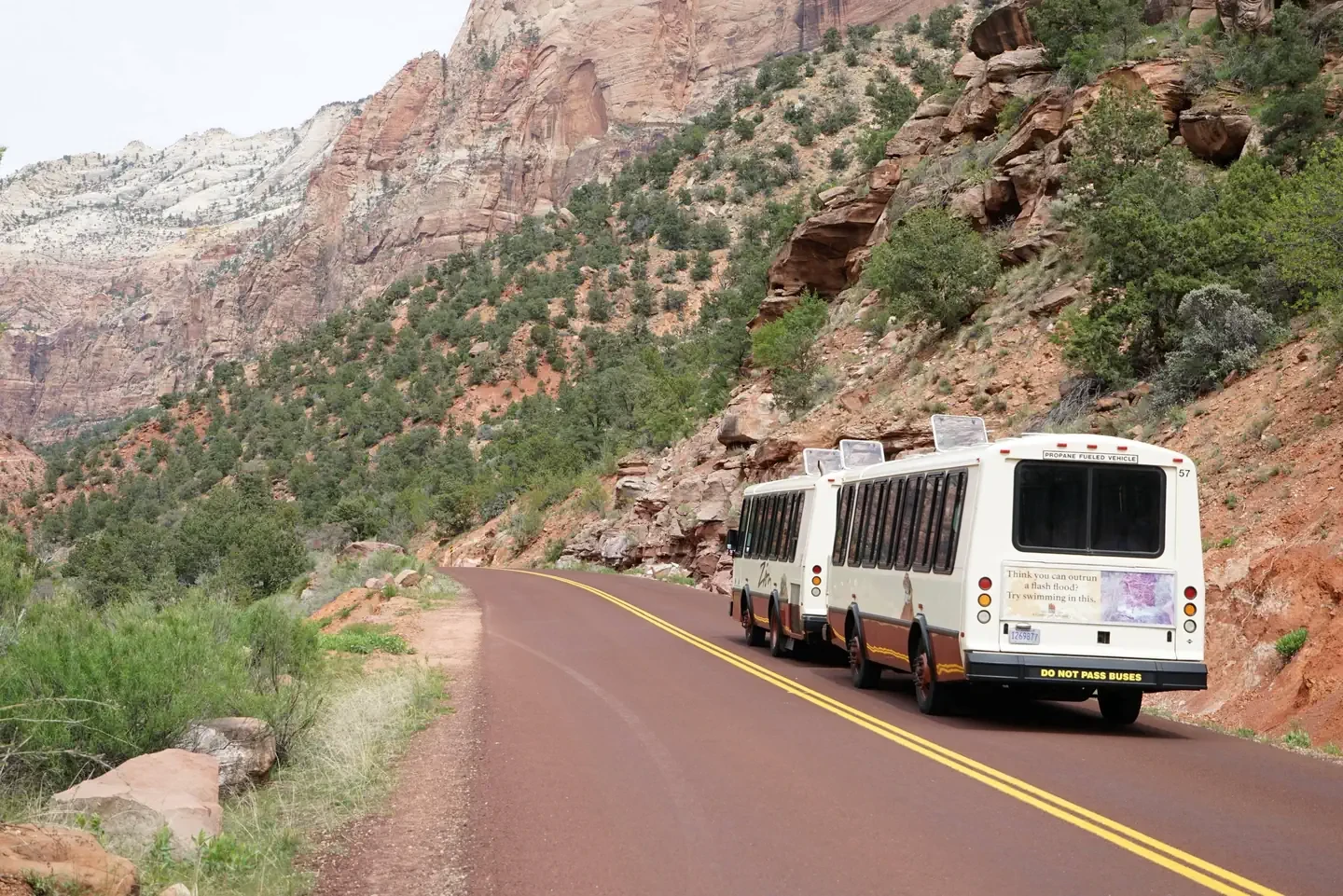 Zion National Park Shuttle Tickets