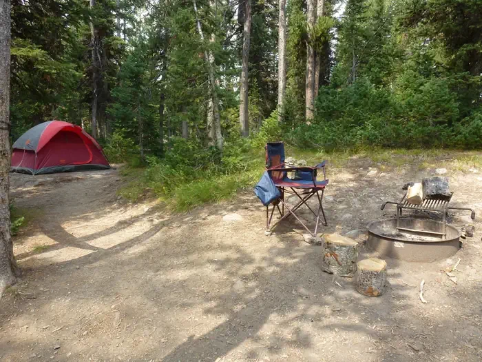 Lewis Lake site #48