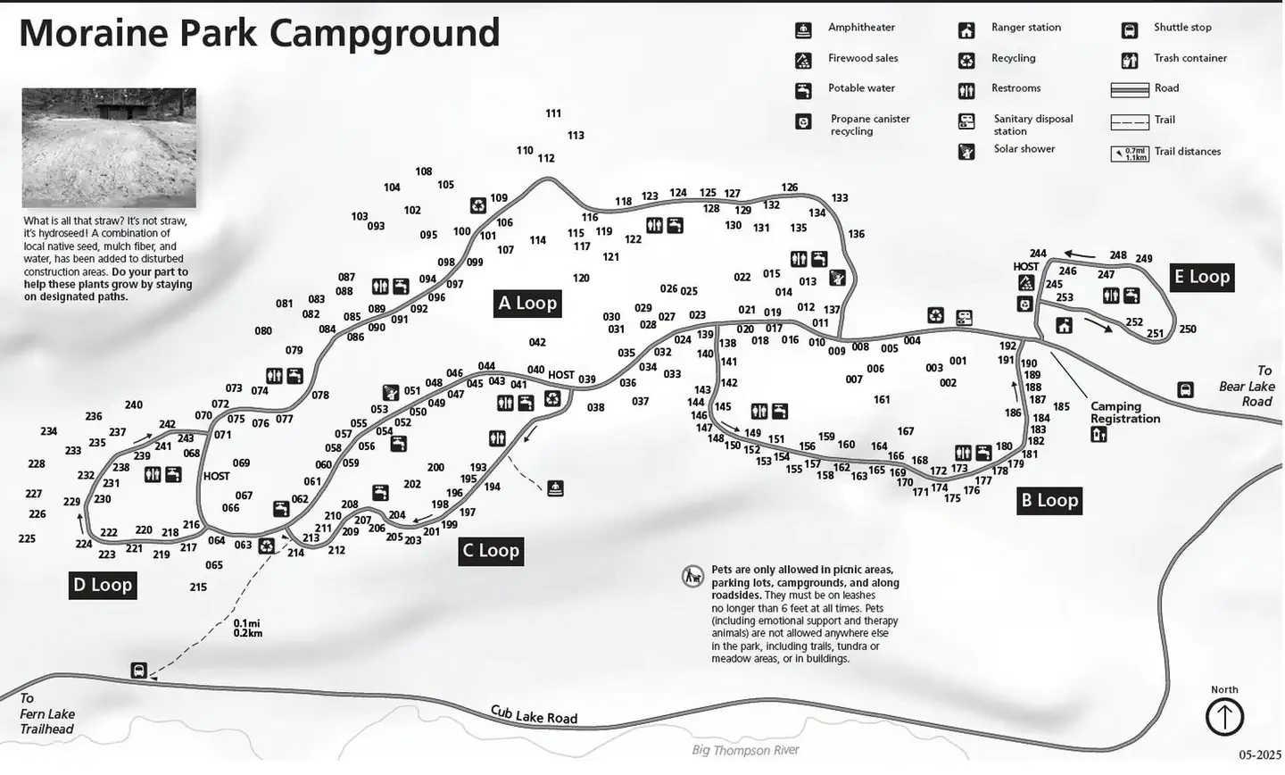 Rocky Mountain National Park Moraine Park Campground