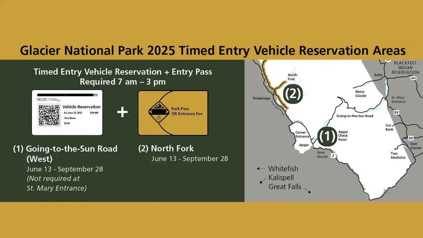 Glacier National Park Vehicle Reservations