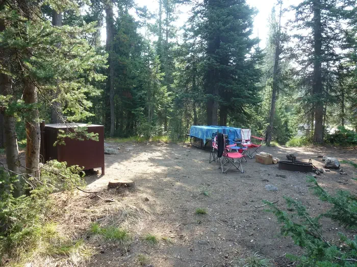 Lewis Lake site #13