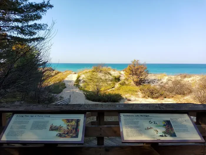 Lake Michigan at Manistee