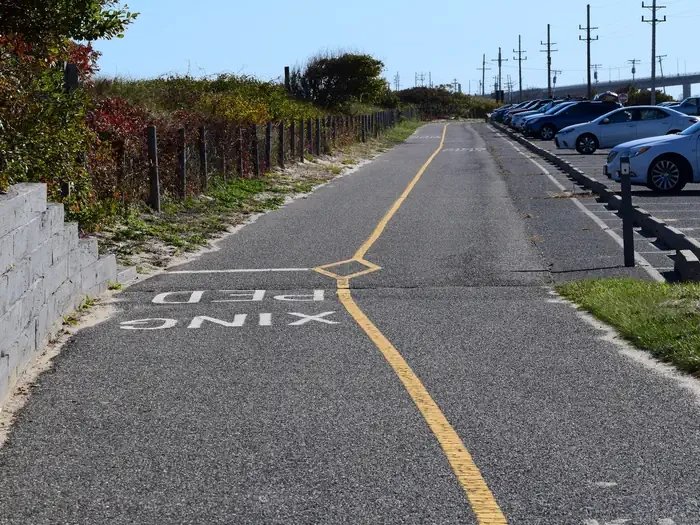 Sandy Hook Beach Parking