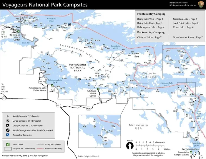 Voyageurs National Park Camping Permits