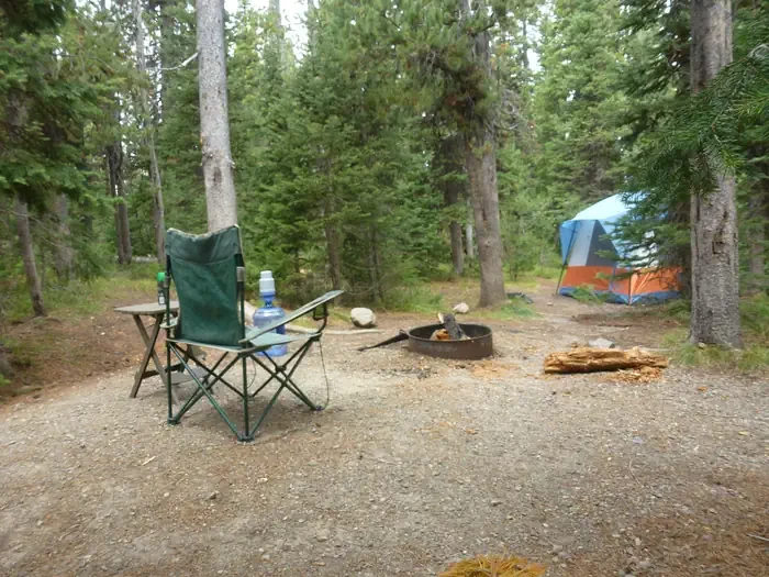 Lewis Lake site #7