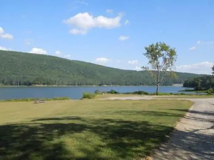 Surry Mountain Lake Beach