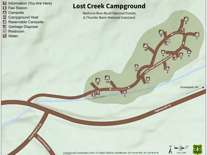 Lost Creek Campground (WY)