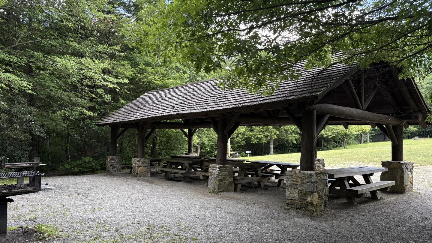 Pink Beds Picnic Shelter