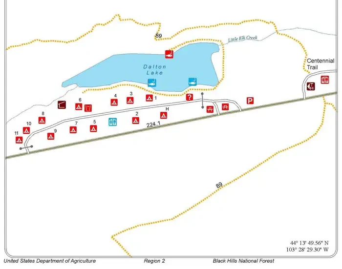 Dalton Lake Campground