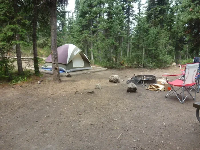 Lewis Lake site #13