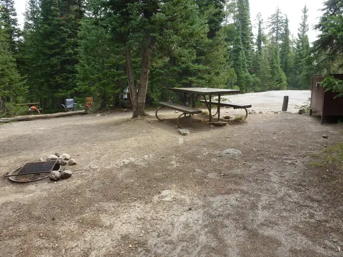 Lewis Lake site #76