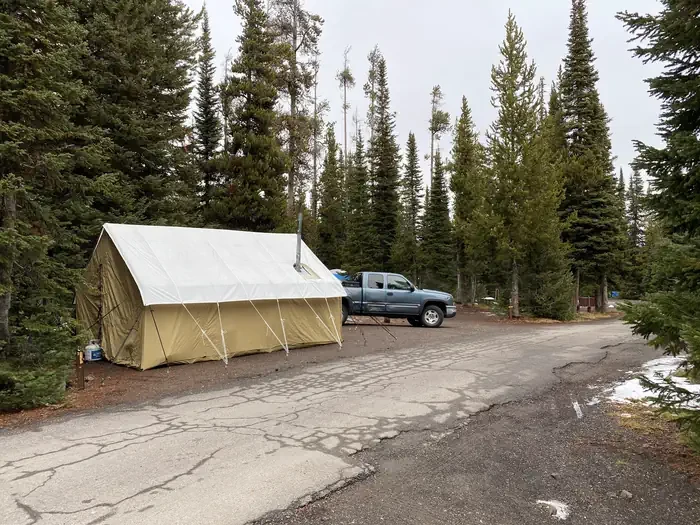 Lewis Lake site #33