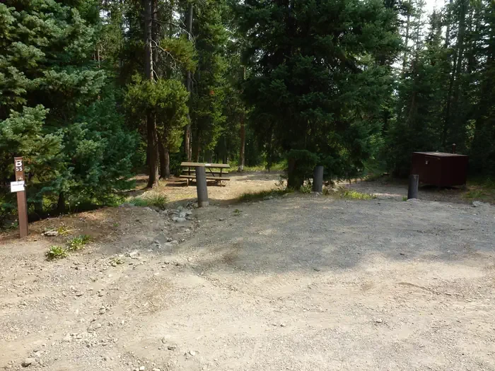 Lewis Lake site #55