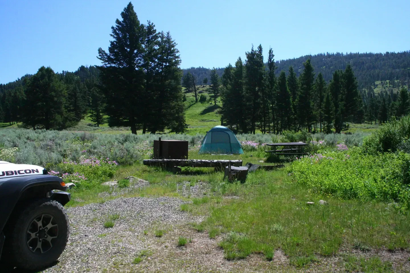 Slough Creek site #15