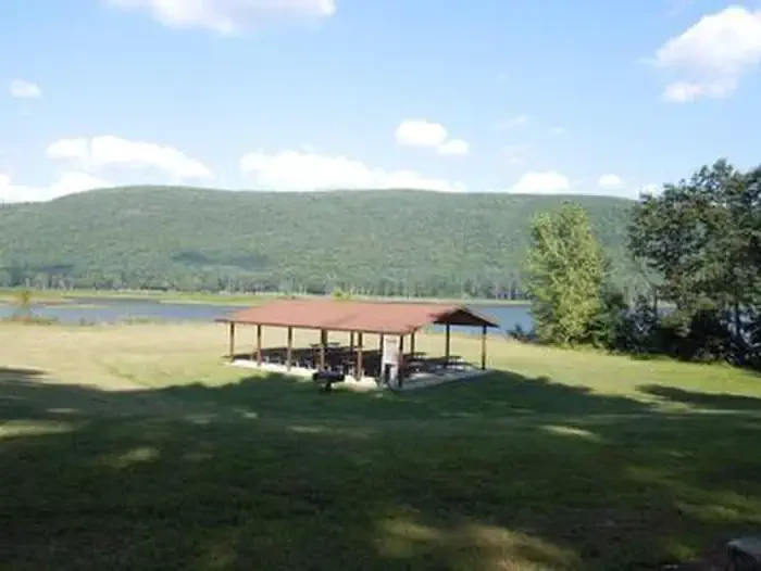 Surry Mountain Lake Beach