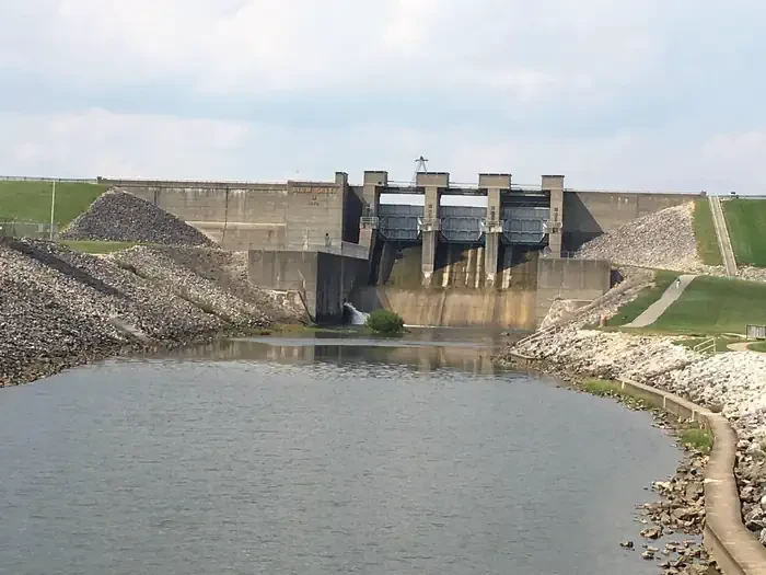 Alum Creek Below Dam Area