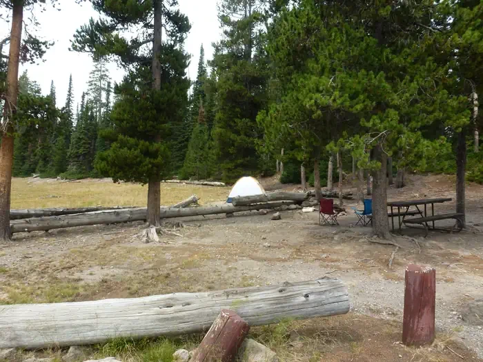Lewis Lake site #15