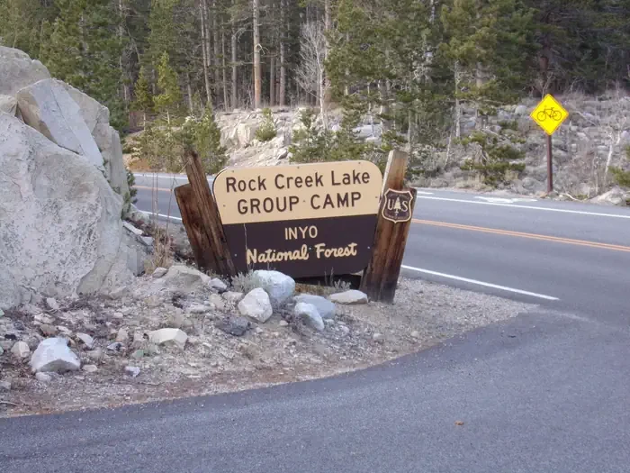 Rock Creek Lake Group Camp (Inyo National Forest, CA)