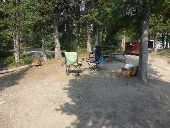 Lewis Lake site #72