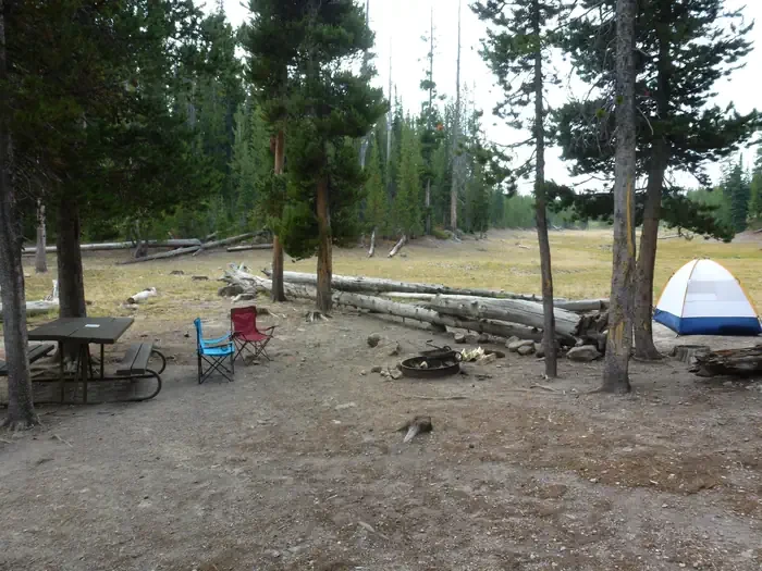 Lewis Lake site #15